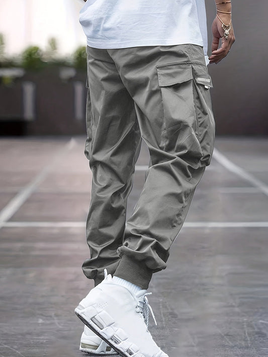 Tough Dark Utility Pants for Men - Luxivelle