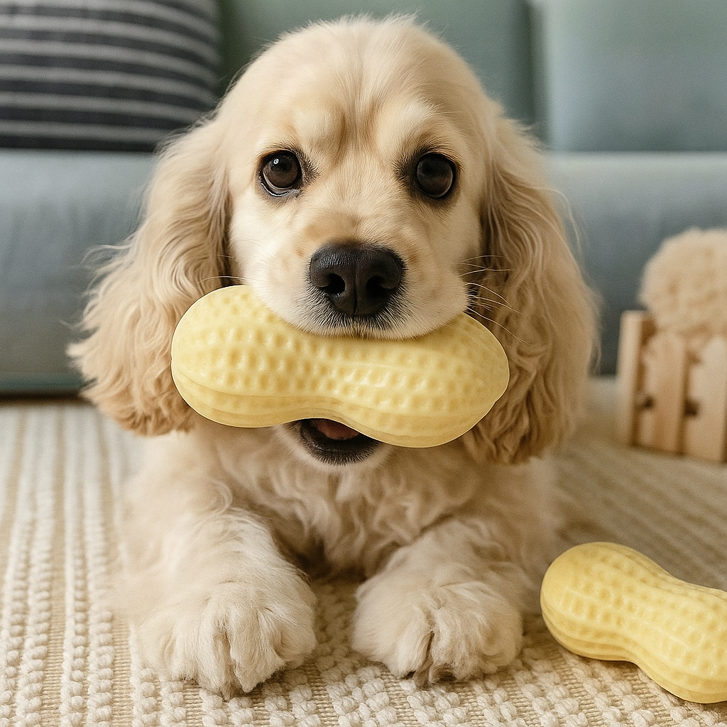Tough Rubber Puppy Chew Toy for Dogs - Luxivelle