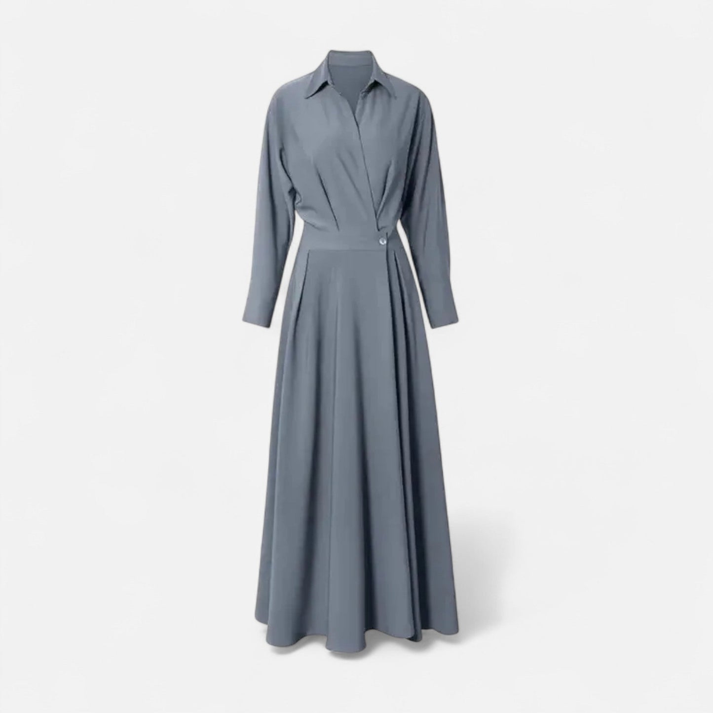 Elegant Chic Ladies Shirt Dress