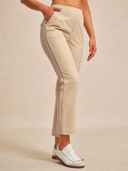 Fit Stretchy Slim Ankle Pants for Men