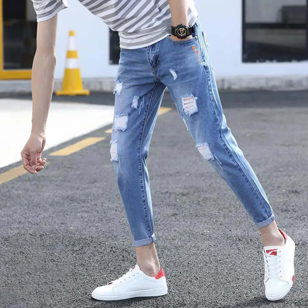 Regular Fit Straight Leg Jeans