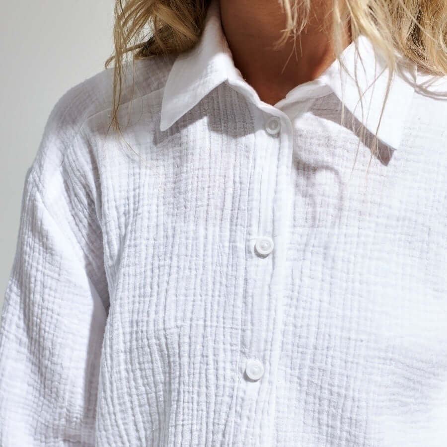 Relaxed Fit Casual Polo Shirt for Women
