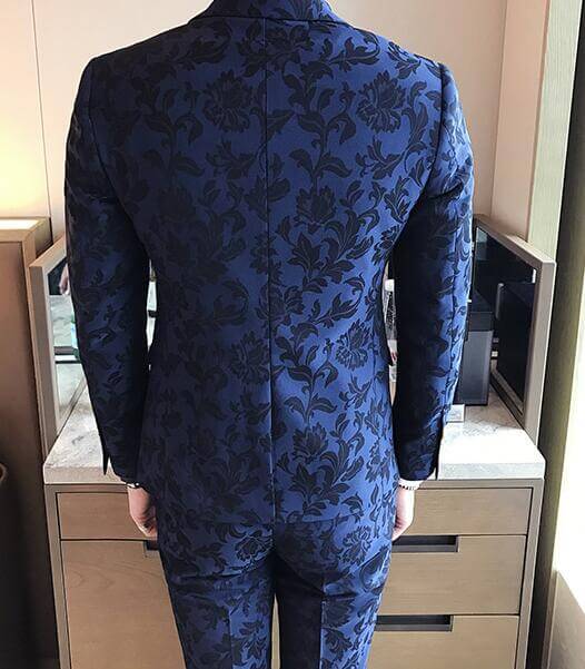 Slim Fit Formal Suit Jacket for Men