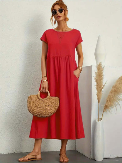 Women's Sunny Strapless Dress with Purse