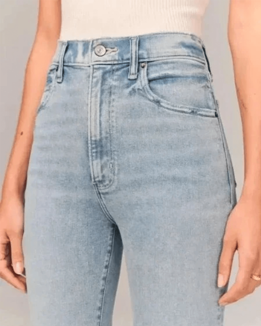 Classic Wide Leg High Waist Jeans