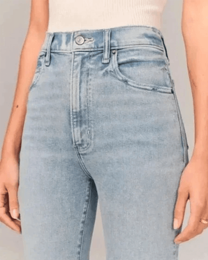 Classic Wide Leg High Waist Jeans