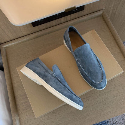 Comfortable Genuine Leather Slip On Shoes