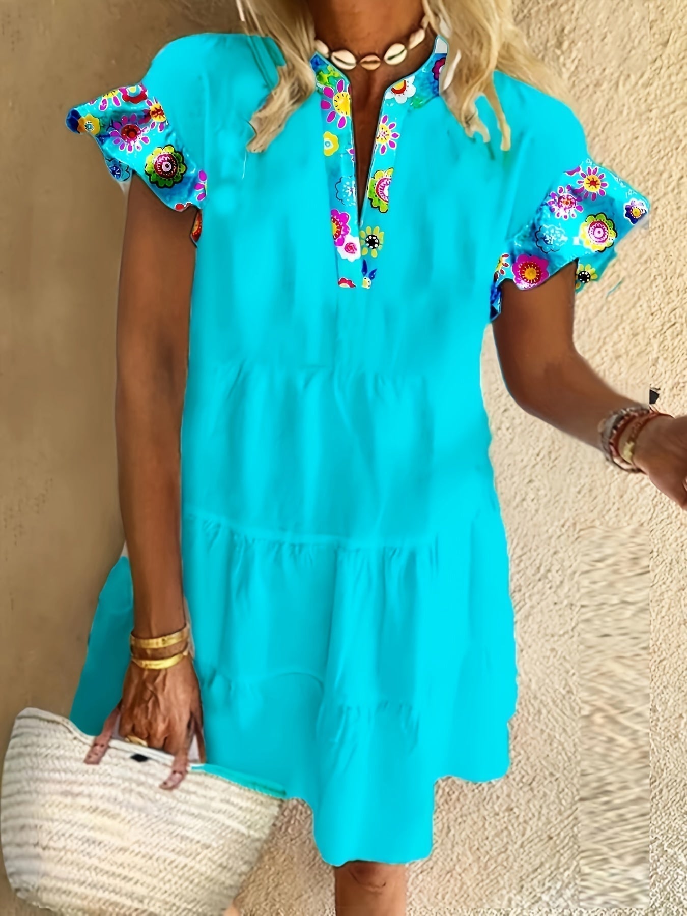 Casual Flowy Summer Maxi Dress