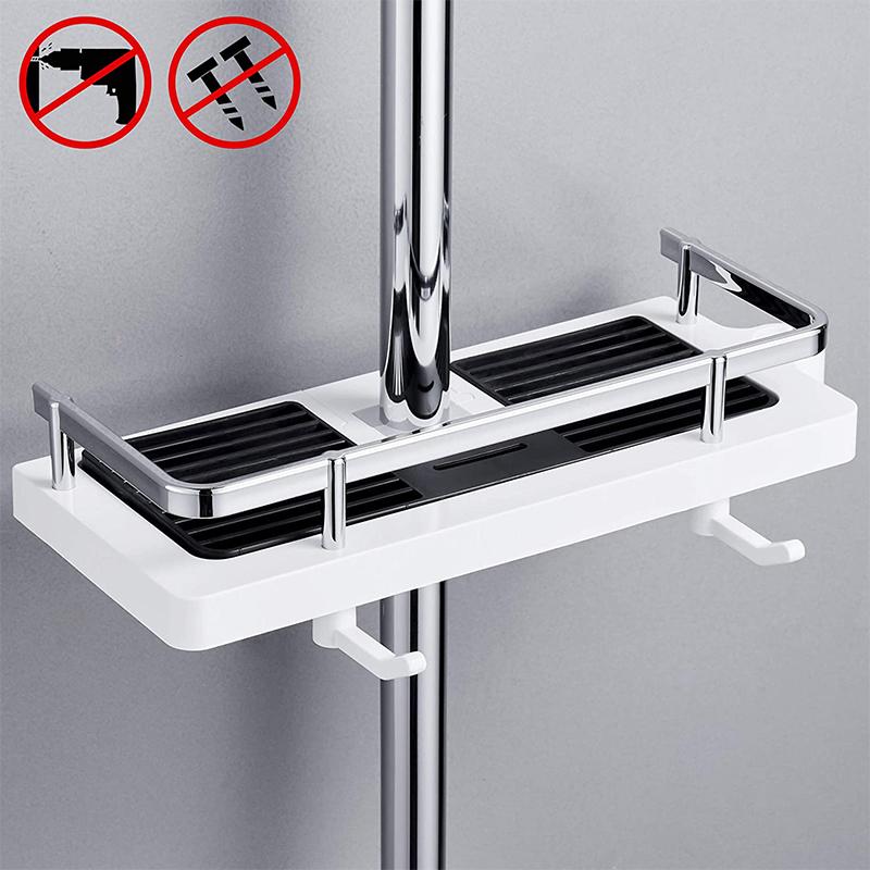 Easy Install Shower Caddy - Compact Bathroom Shelf