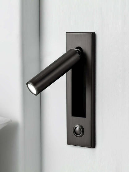 Contemporary Recessed Bedroom Wall Lamp