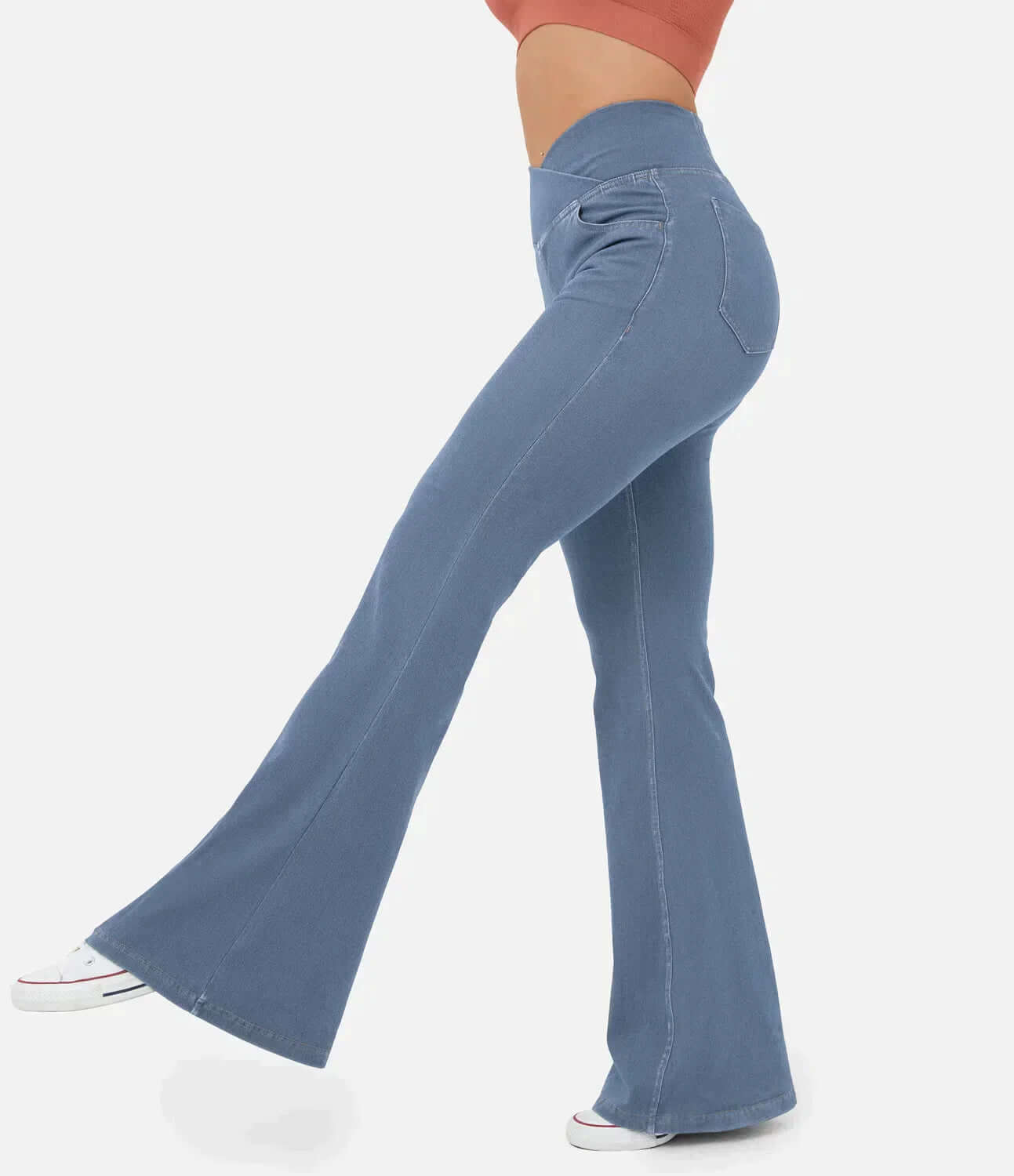 Women's Comfort Fit Wide Leg Jeans