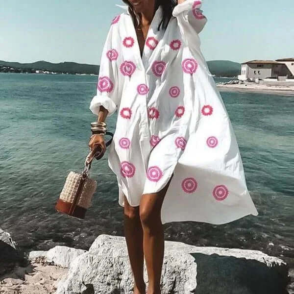 Comfortable Summer Short Sleeve Dress