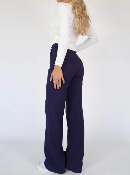 Comfortable Women's Loose Fit High Waist Pants