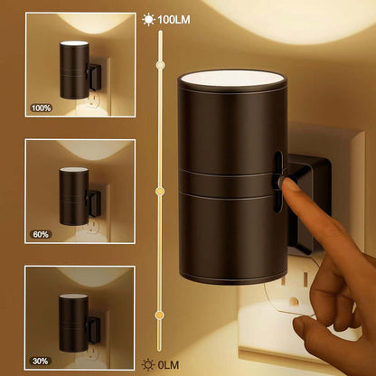 Smart LED Bedside Lamp with Auto Switch