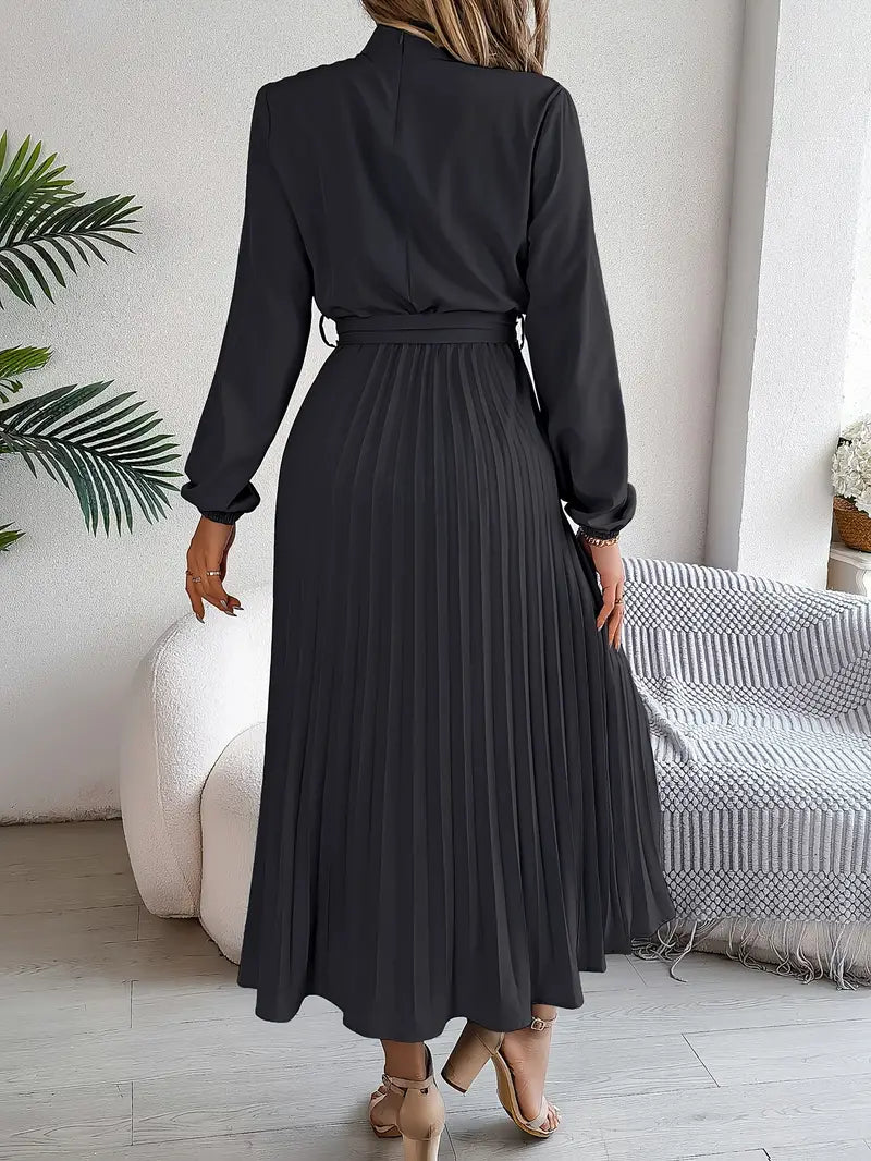 Flared Waist MIDI Dress for Ladies