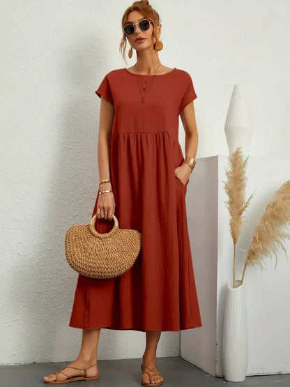 Women's Sunny Strapless Dress with Purse