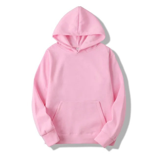 Women's Cozy Pullover Hoodie with Pockets and Long Sleeves