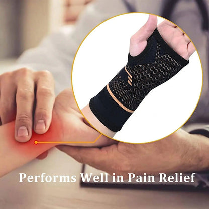 Comfortable Sports Wrist Support Brace for Pain Relief