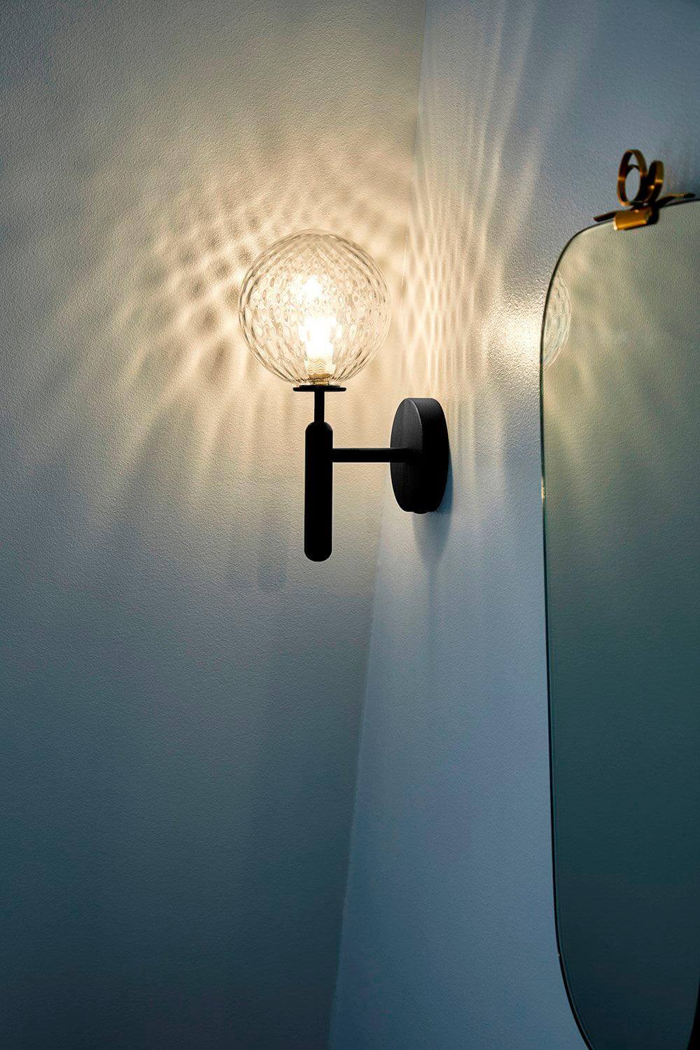 Stylish Glass Wall Light Fixture