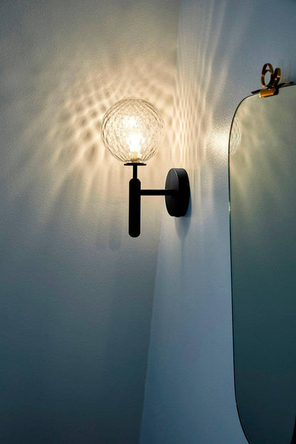 Stylish Glass Wall Light Fixture