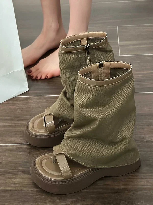 Ankle Strap Boots for Ladies