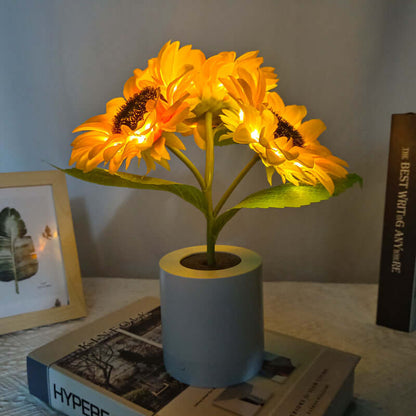 Bright Floral Desk Light