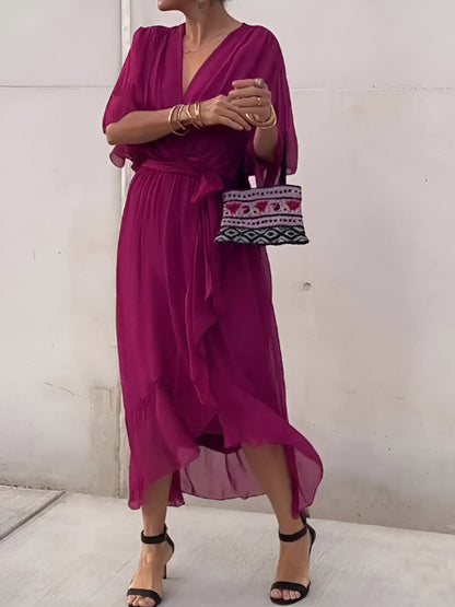 Women's V-Neckline Summer Dress
