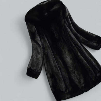 Warm Women's Faux Fur Parka Coat