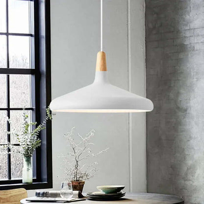 Sleek Metal Hanging Light