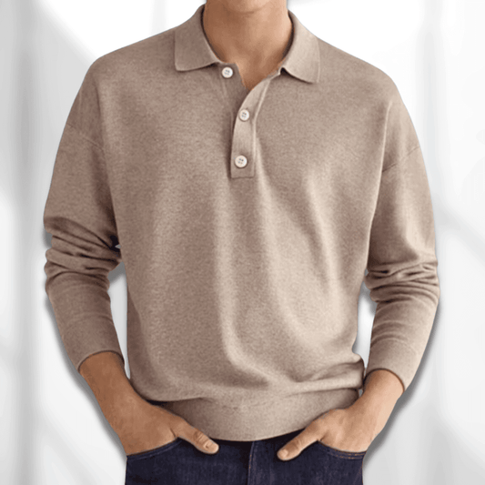 Classic Fit Crew Neck Sweater - Luxivelle