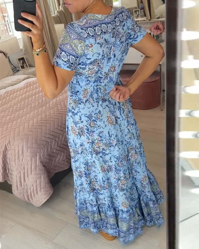 Women's Pretty Floral Long Dress