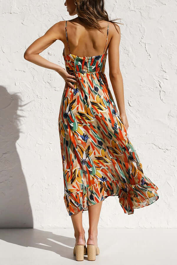 Ladies' Pretty Flower Tea Dress