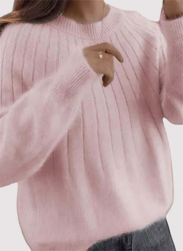 Soft Ladies Luxury Crew Sweater