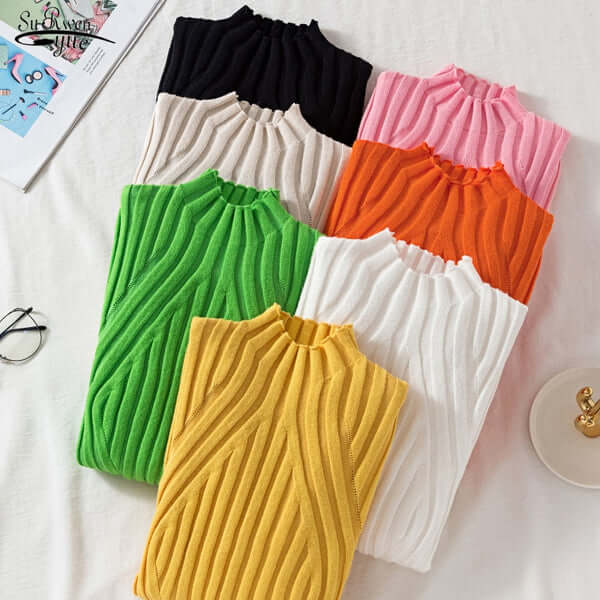 Classic Ladies Cozy Knit Sweater - Luxivelle