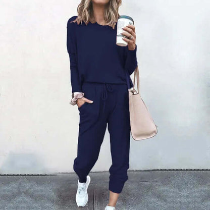 Relaxed Fit Women's Jogger Suit for Everyday Wear
