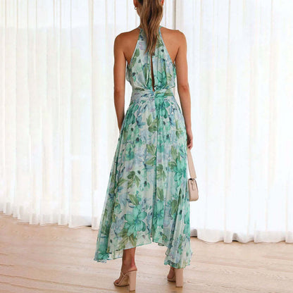 Beautiful Strapless Long Evening Dress - Loose Fit