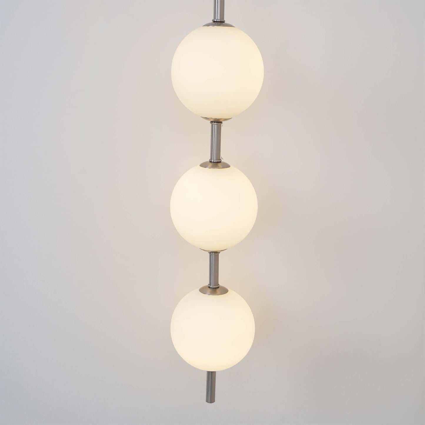 Sleek Round Glass Wall Light