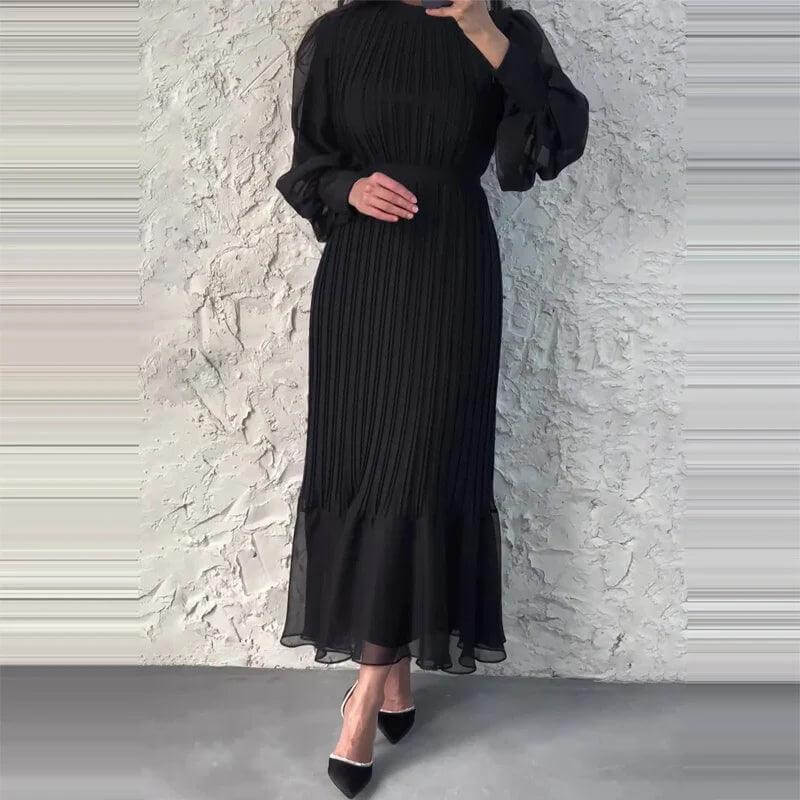 Floral Knee Length Women's Dress
