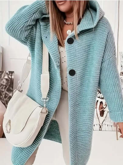 Comfortable Oversized Hoodie Sweater - Luxivelle