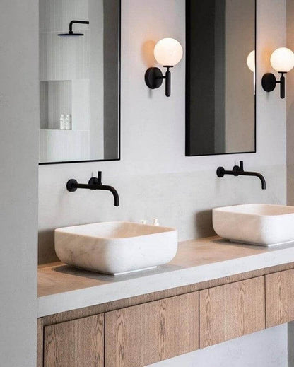 Stylish Glass Wall Light Fixture