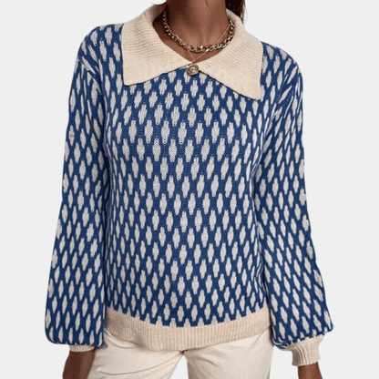 Ladies Cozy Crew Neck Sweater