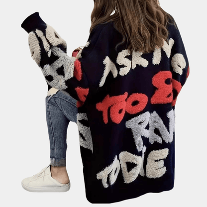 Soft Women's Open Front Sweater Cardigan