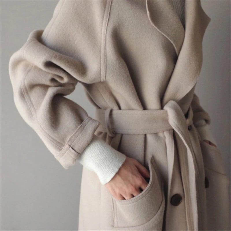 Classic Warm Double Layer Coat
