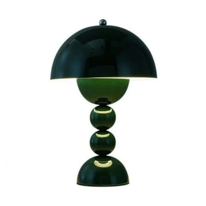 Compact Glass Flower Desk Light Lamp