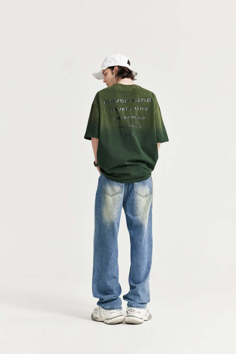 Comfortable Loose Fit Straight Leg Jeans