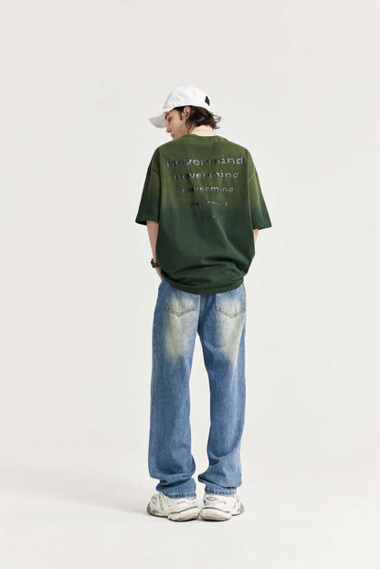 Comfortable Loose Fit Straight Leg Jeans