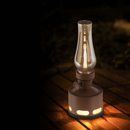 Retro LED Lantern - Rechargeable USB Powered