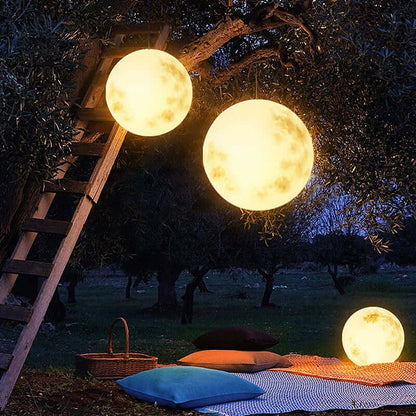 Glowing LED Moon Night Light