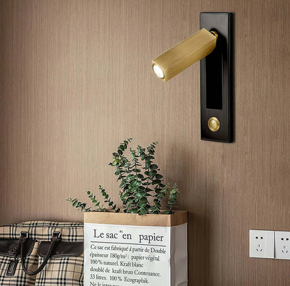 Contemporary Recessed Bedroom Wall Lamp
