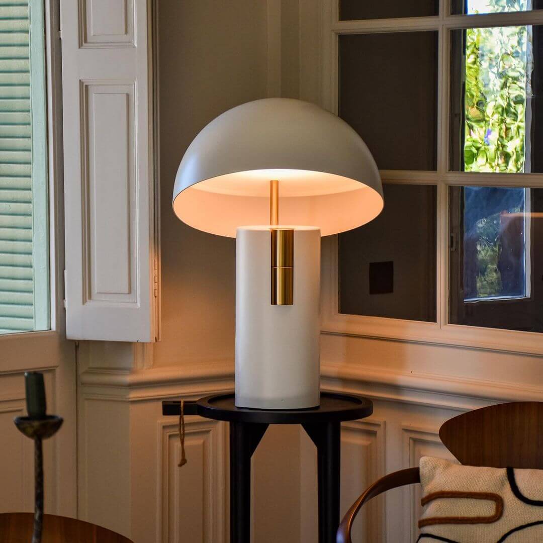 Contemporary Spinning LED Desk Lamp
